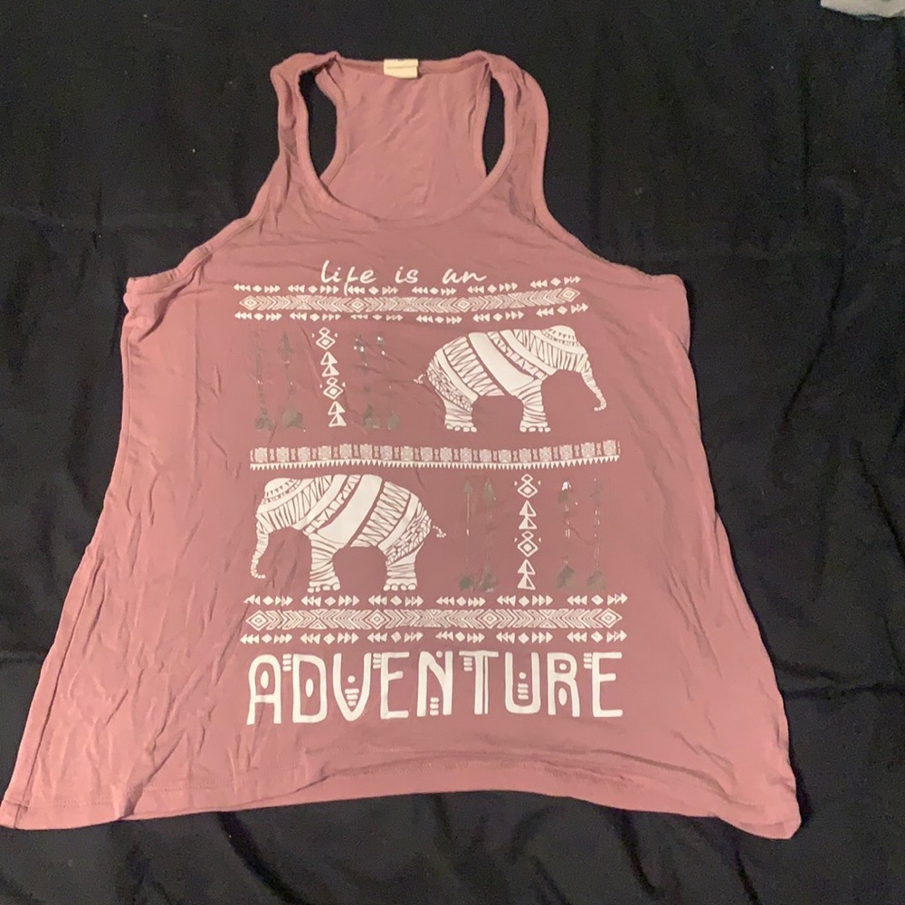 Pink tank top